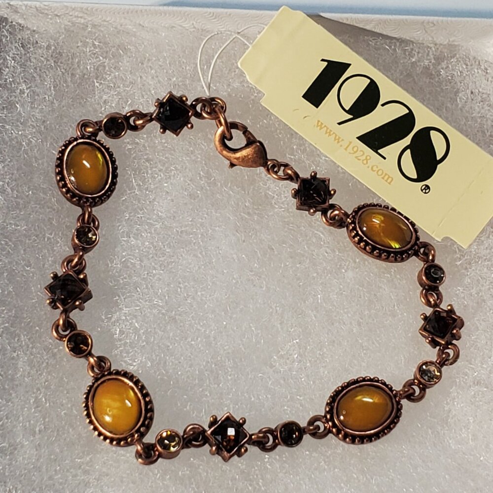 1928 Copper Tone with Mother Of Pearl 7.5"